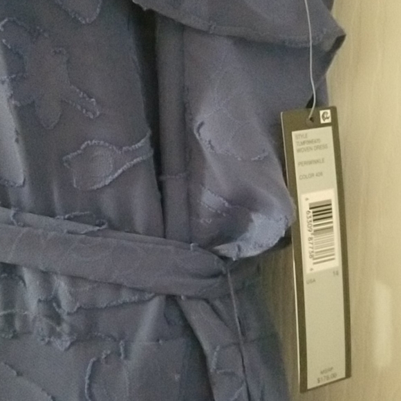 NWT Tahari ASL Chiffon Ruffled Gown - size 14 - Picture 6 of 8